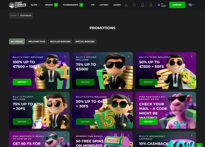 Promotions and Bonuses