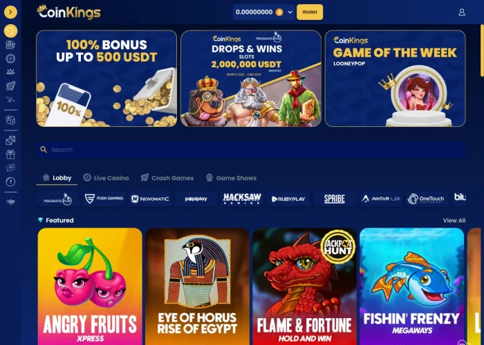 CoinKings’ Lobby