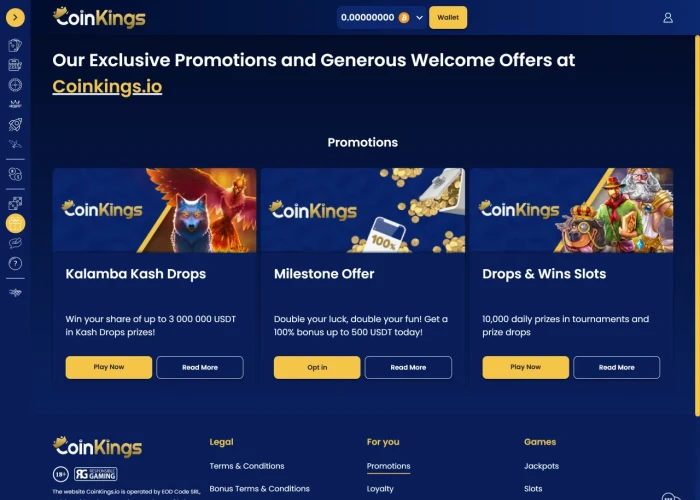 Promotions and Bonuses