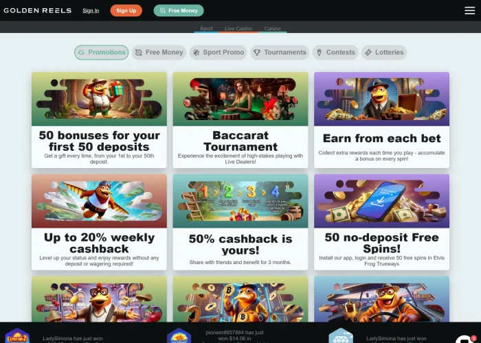 Promotions and Bonuses