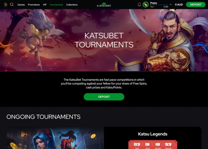 Tournaments at KatsuBet