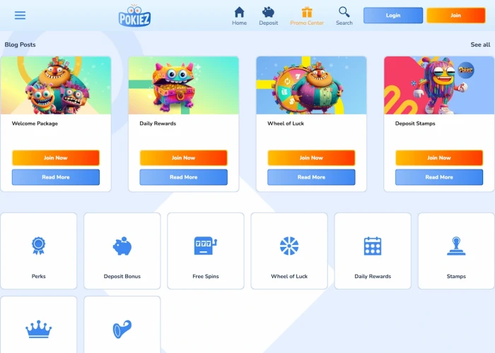 Bonuses and Promotions