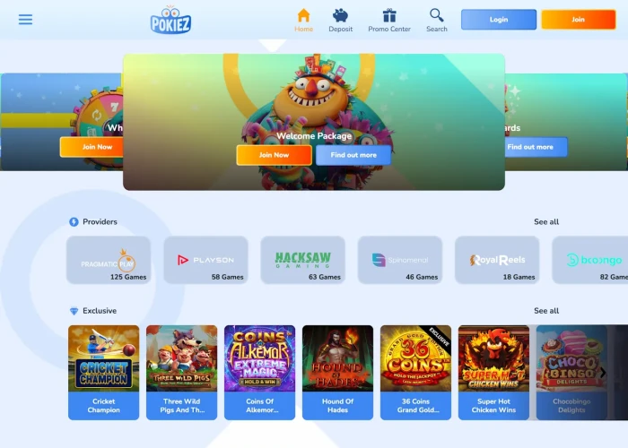 Casino's Game Library