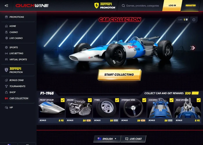 Car Collection at Quickwin