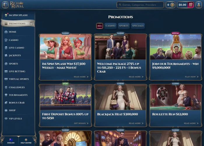 Promotions and Bonuses