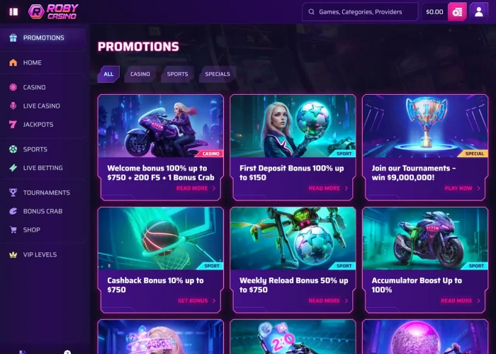 Promotions and Bonuses