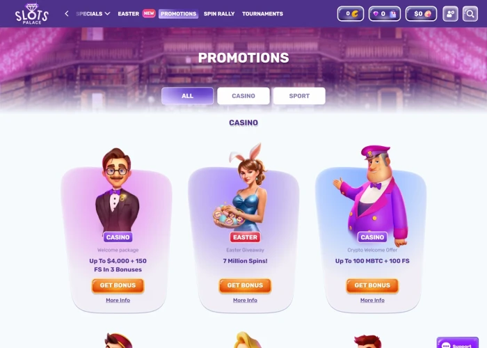 Promotions and Bonuses