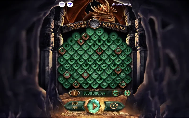 Dragon's Charm Kenooo Game