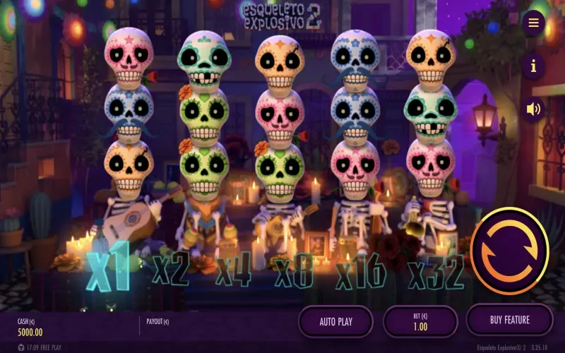 Esqueleto Explosivo 2 Game