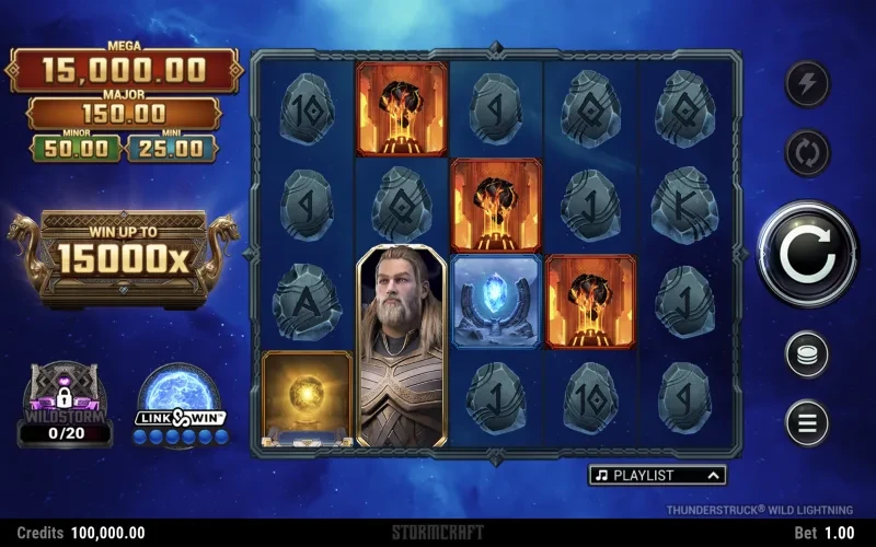 Thunderstruck Wild Lightning Game