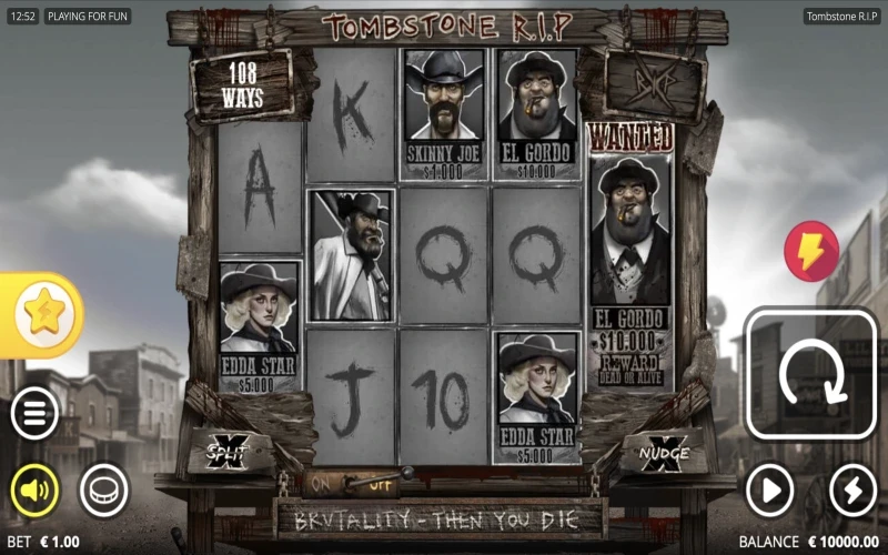 Tombstone R.I.P Game