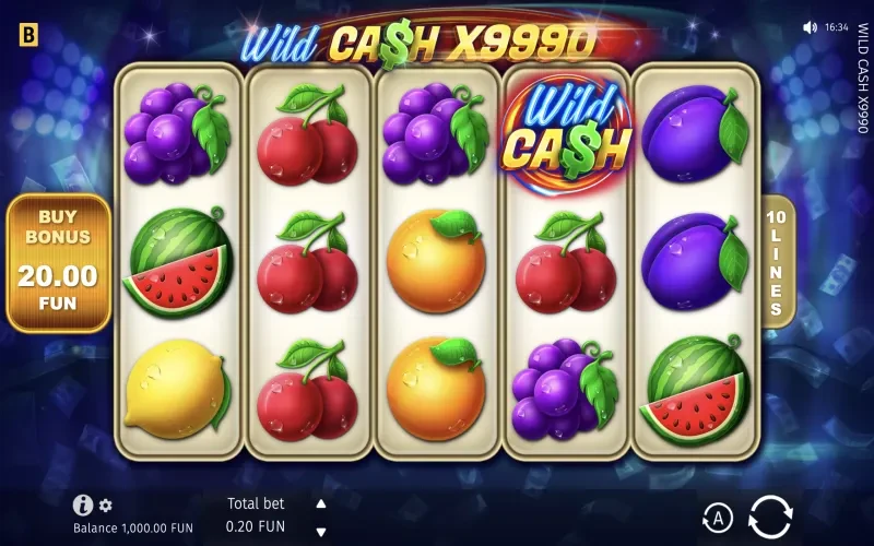 Wild Cash x9990 Game