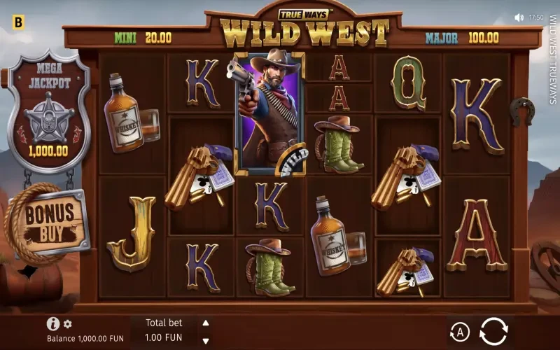 Wild West TRUEWAYS Game