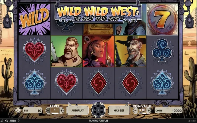 Wild Wild West: The Great Train Heist Game